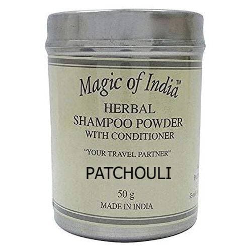 Magic of India PATCHOULI (Сухой травяной шампунь Пачули, Мэджик оф Индия), 50 г.