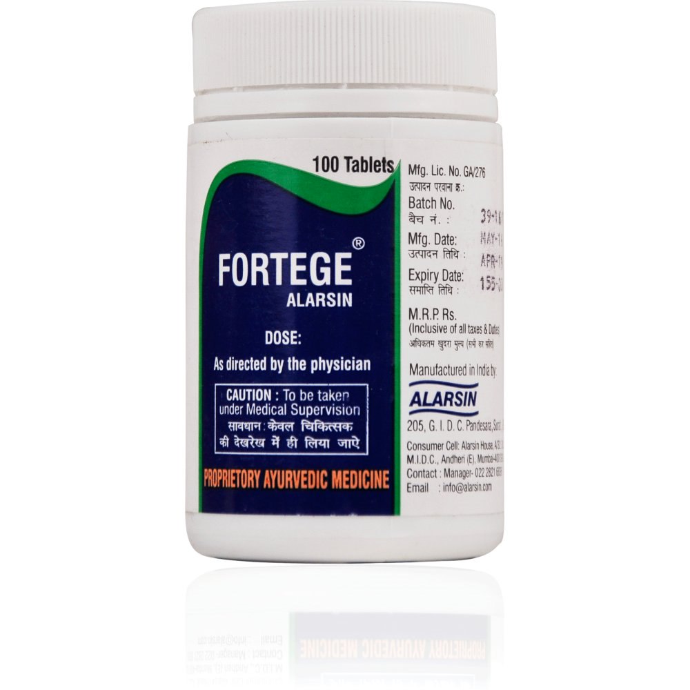 FORTEGE tablets Alarsin (ФОРТЕЖ, лечение репродуктивной системы, Аларсин), 100 таб.