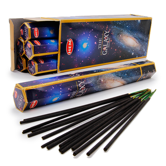 Hem Incense Sticks THE GALAXY (Благовония ГАЛАКТИКА, Хем), уп. 20 палочек.