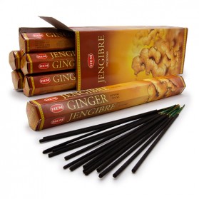 Hem Incense Sticks GINGER (Благовония ИМБИРЬ, Хем), уп. 20 палочек.