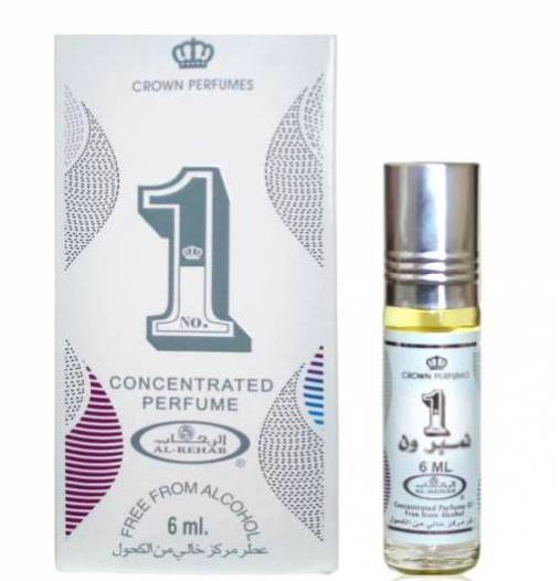 Al-Rehab Concentrated Perfume NO. 1 (Мужские масляные арабские духи НОМЕР 1 Аль-Рехаб), 6 мл.