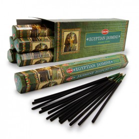 Hem Incense Sticks EGYPTIAN JASMINE   (Благовония ЕГИПЕТСКИЙ ЖАСМИН, Хем), уп. 20 палочек.