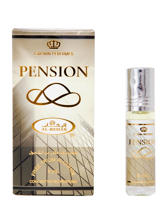 Al-Rehab Concentrated Perfume PENSION (Масляные арабские духи ПЕНШН (Пенсион), Аль-Рехаб), 6 мл.