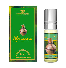 Al-Rehab Concentrated Perfume AFRICANA (Масляные арабские духи АФРИКАНА (унисекс) Аль-Рехаб), 6 мл.