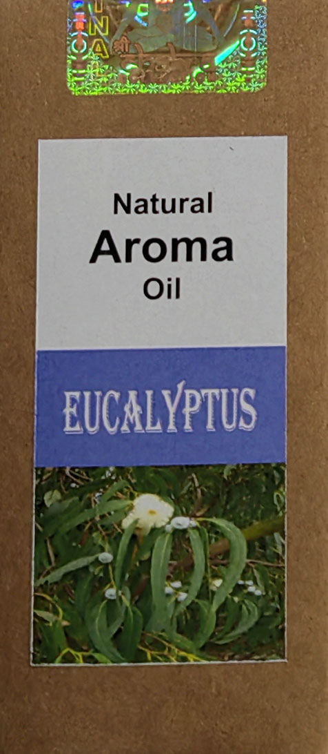 Natural Aroma Oil EUCALYPTUS, Shri Chakra (Натуральное ароматическое масло ЭВКАЛИПТ, Шри Чакра), 10 мл.