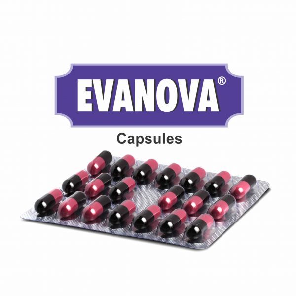 EVANOVA capsules Charak (Еванова (Эванова), капсулы для женщин в климактерический период, Чарак), 20 капс.