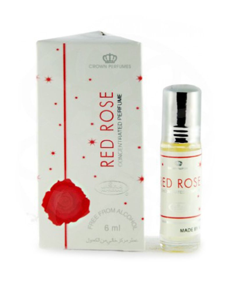 Al-Rehab Concentrated Perfume RED ROSE (Масляные арабские духи КРАСНАЯ РОЗА Аль-Рехаб), 6 мл.
