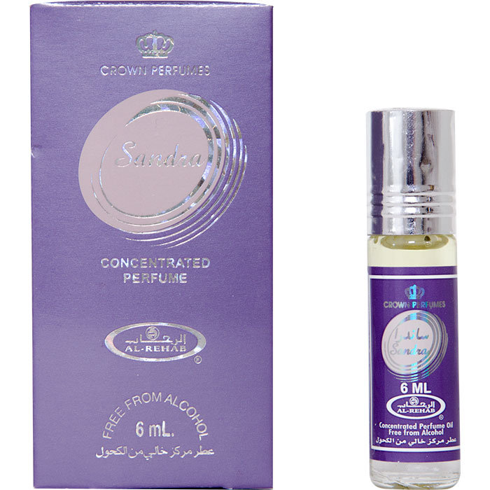 Al-Rehab Concentrated Perfume SANDRA (Масляные арабские духи САНДРА, Аль-Рехаб), 6 мл.