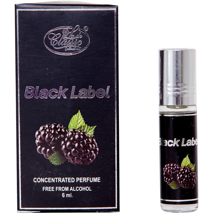 La de Classic Concentrated Perfume BLACK LABEL (Масляные арабские духи ЕЖЕВИКА, Ла Де Классик), 6 мл.
