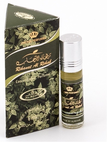 Al-Rehab Concentrated Perfume RIHANAT (Масляные арабские духи РИХАНАТ (унисекс), Аль-Рехаб), 6 мл.