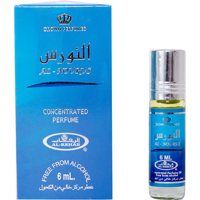 Al-Rehab Concentrated Perfume AL-NOURUS (Масляные арабские духи АЛЬ-НАВРУС Аль-Рехаб), 6 мл.