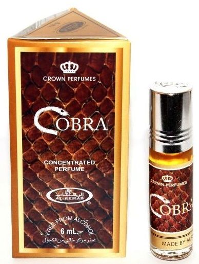 Al-Rehab Concentrated Perfume COBRA (Масляные арабские духи КОБРА, Аль-Рехаб), 6 мл.