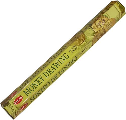 Hem Incense Sticks MONEY DRAWING (Благовония ДЕНЕЖНЫЙ ВЫИГРЫШ, Хем), уп. 20 палочек.