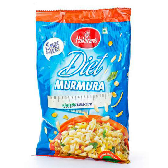 DIET MURMURA, Haldiram’s (ДИЕТ МУРМУРА Хрустящая смесь из воздушного риса и рисовых хлопьев, Халдирамс), 180 г.
