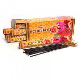 Hem Incense Sticks HONEY-ROSE (Благовония МЕД-РОЗА, Хем), уп. 20 палочек.