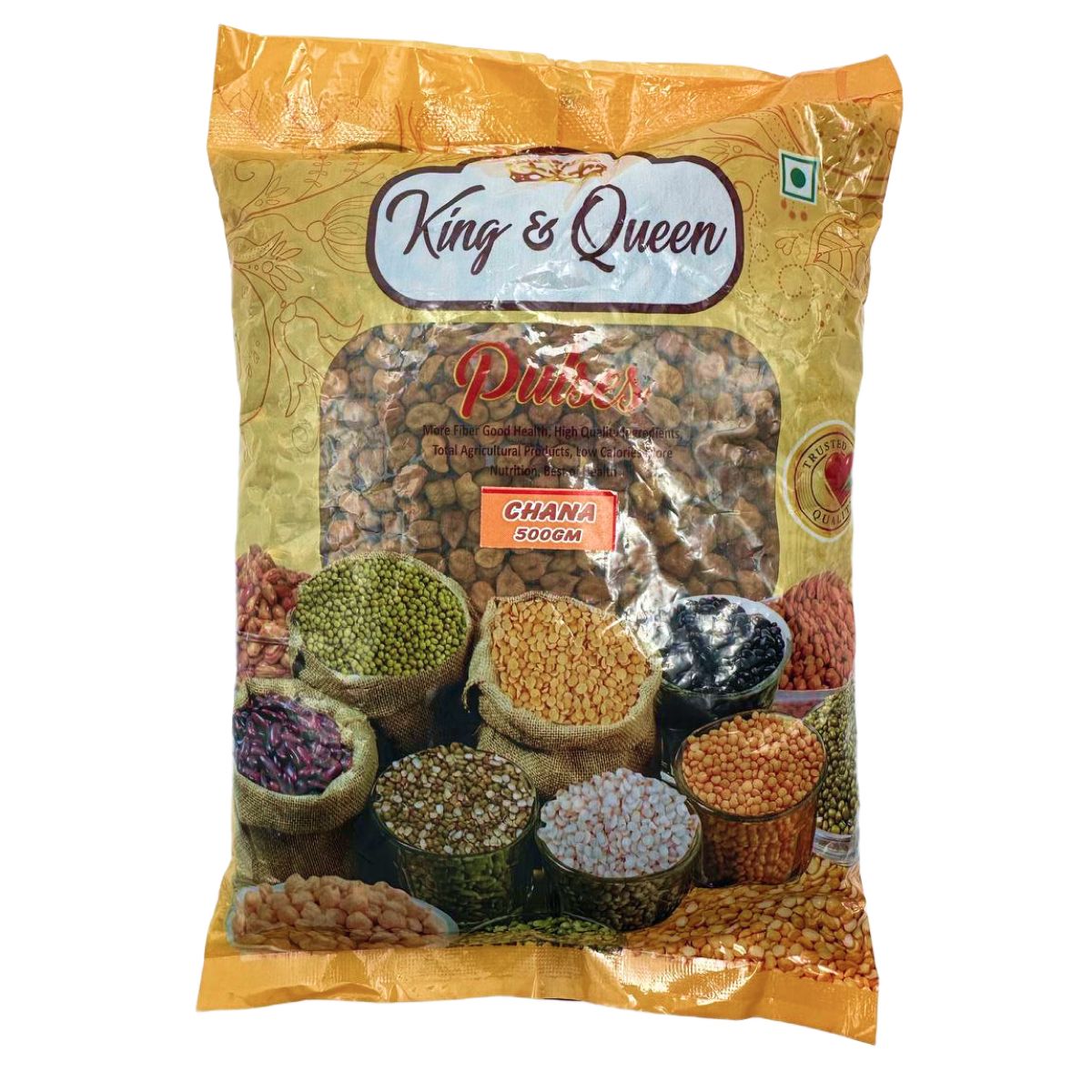 CHANA, King & Queen (ЧАНА нут коричневый), 500 г.