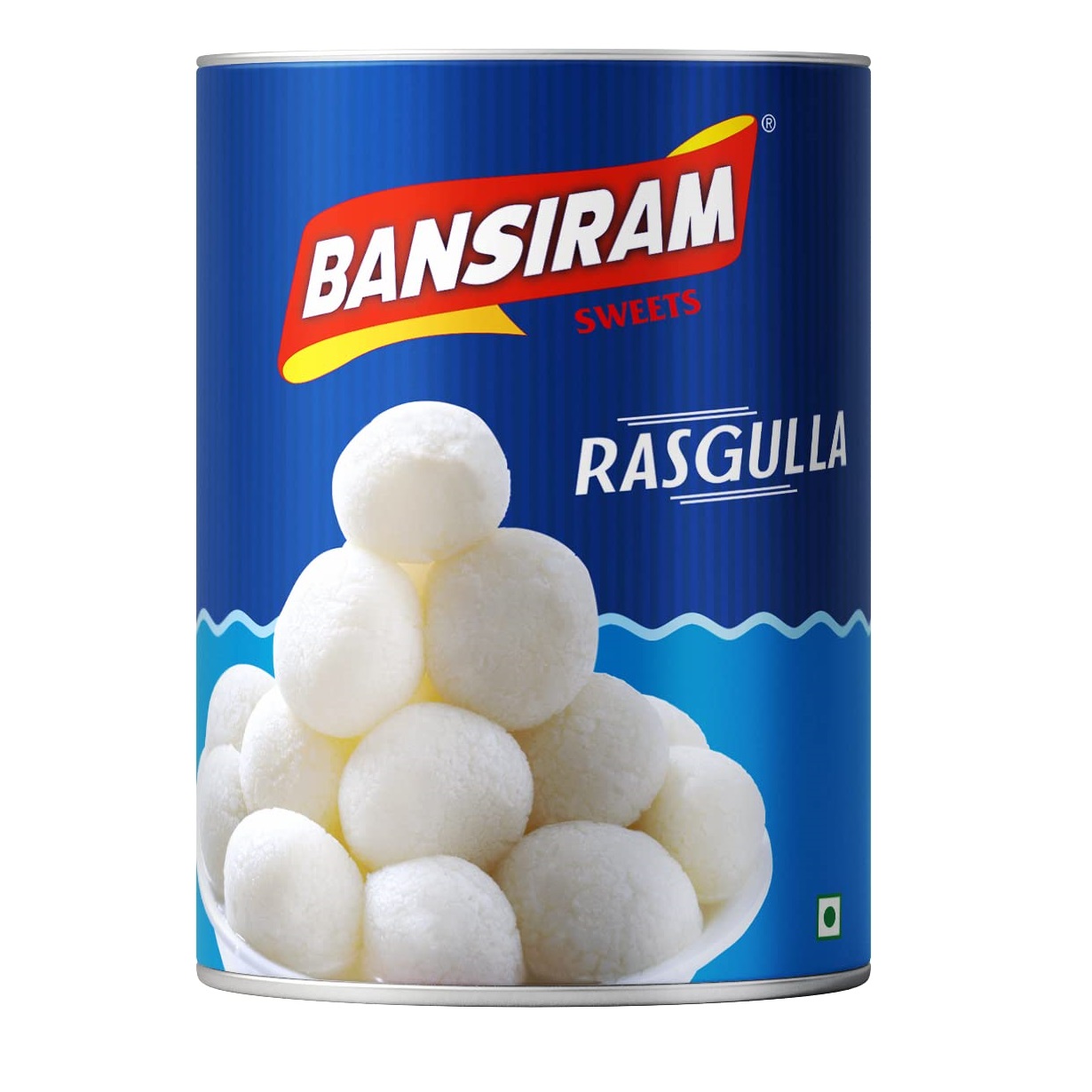 RASGULLA, Bansiram Sweets (РАСГУЛЛА творожные шарики в сахарном сиропе, Бансирам), 1000 г.