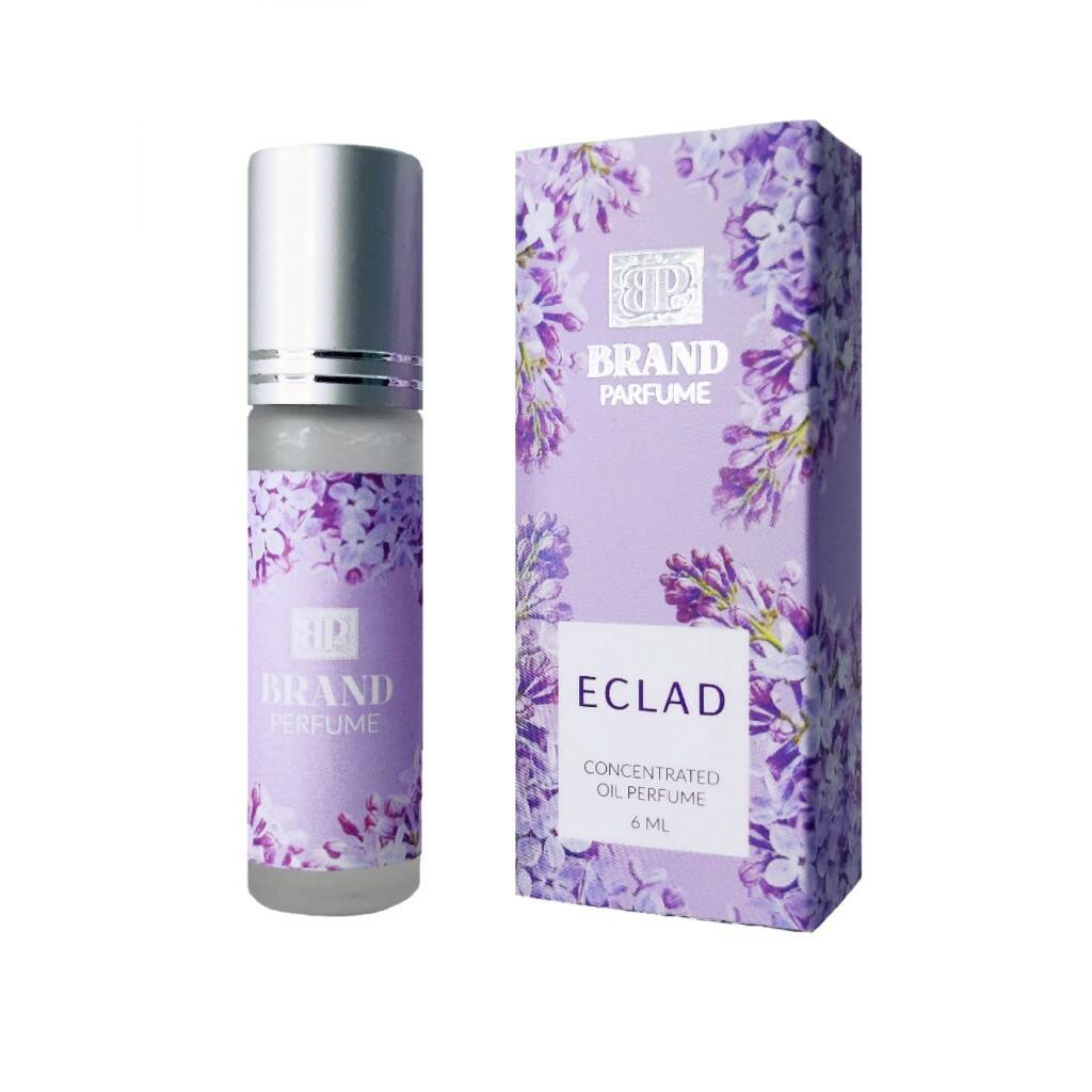 ECLAD Concentrated Oil Perfume, Brand Perfume (ЭКЛАД Концентрированные масляные духи), ролик, 6 мл.