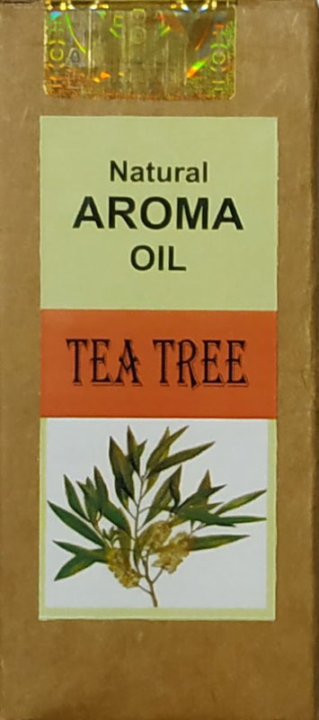 Natural Aroma Oil TEA TREE, Shri Chakra (Натуральное ароматическое масло ЧАЙНОЕ ДЕРЕВО, Шри Чакра), 10 мл.
