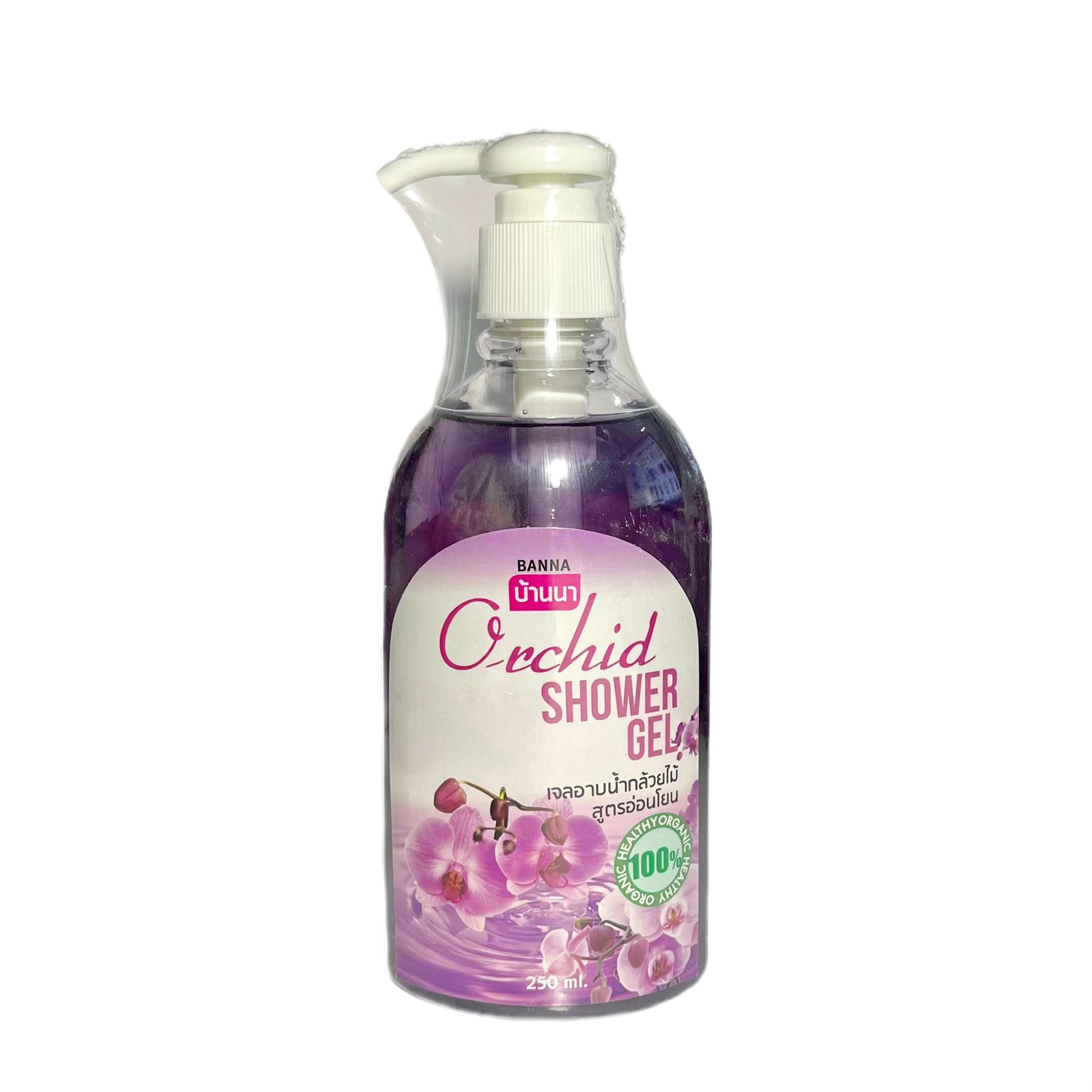 ORCHID Shower gel, Banna (ОРХИДЕЯ гель для душа, Банна), с дозатором, 250 мл.