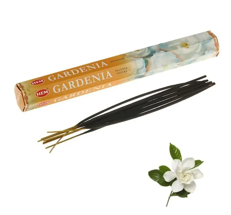 Hem Incense Sticks GARDENIA (Благовония ГАРДЕНИЯ, Хем), уп. 20 палочек.