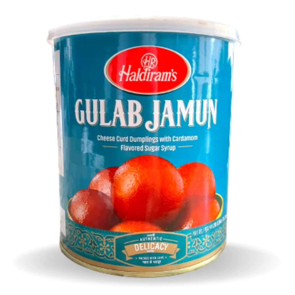 GULAB JAMUN, Haldiram’s (Гулаб Джамун, сладости в сиропе, Халдирамс), 1000 г.