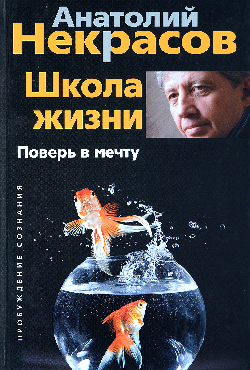 Книга ШКОЛА ЖИЗНИ. Поверь в мечту. Анатолий Некрасов (твёрдый переплёт, 192 стр.), 1 шт.