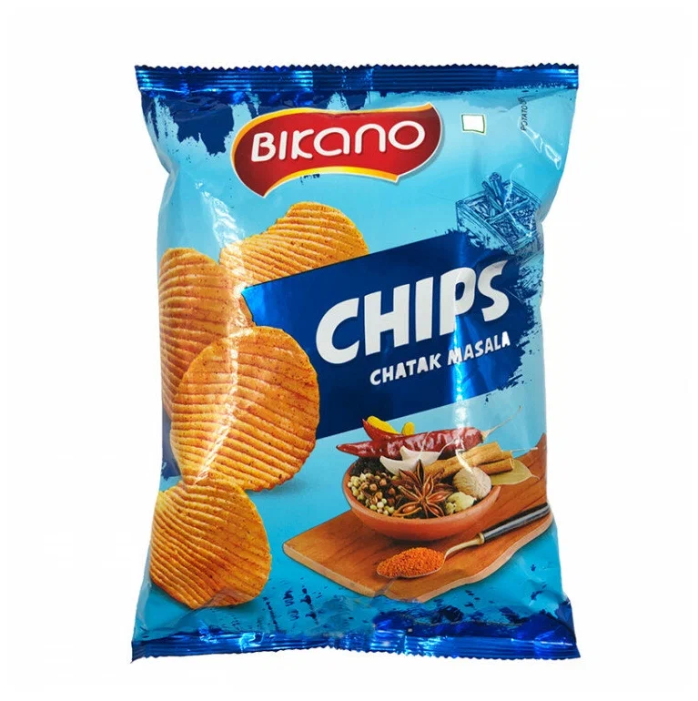 Chips CHATAK MASALA, Bikano (Чипсы ЧАТАК МАСАЛА, Бикано), 60 г.