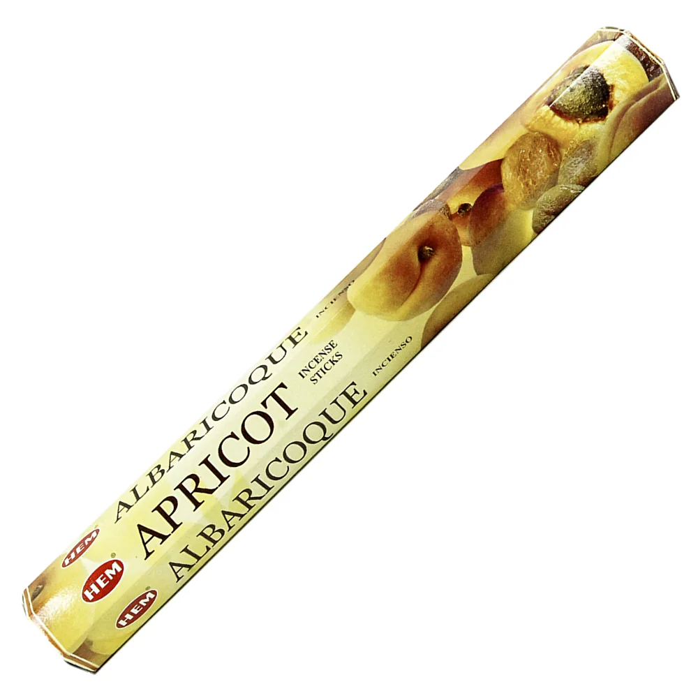 Hem Incense Sticks APRICOT (Благовония АБРИКОС, Хем), уп. 20 палочек.