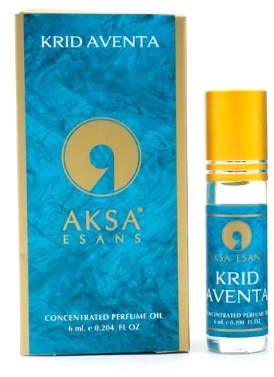 KRID AVENTA Concentrated Perfume Oil, Aksa Esans (КРИД АВЕНТА турецкие роликовые масляные духи, Акса Эсанс), 6 мл.