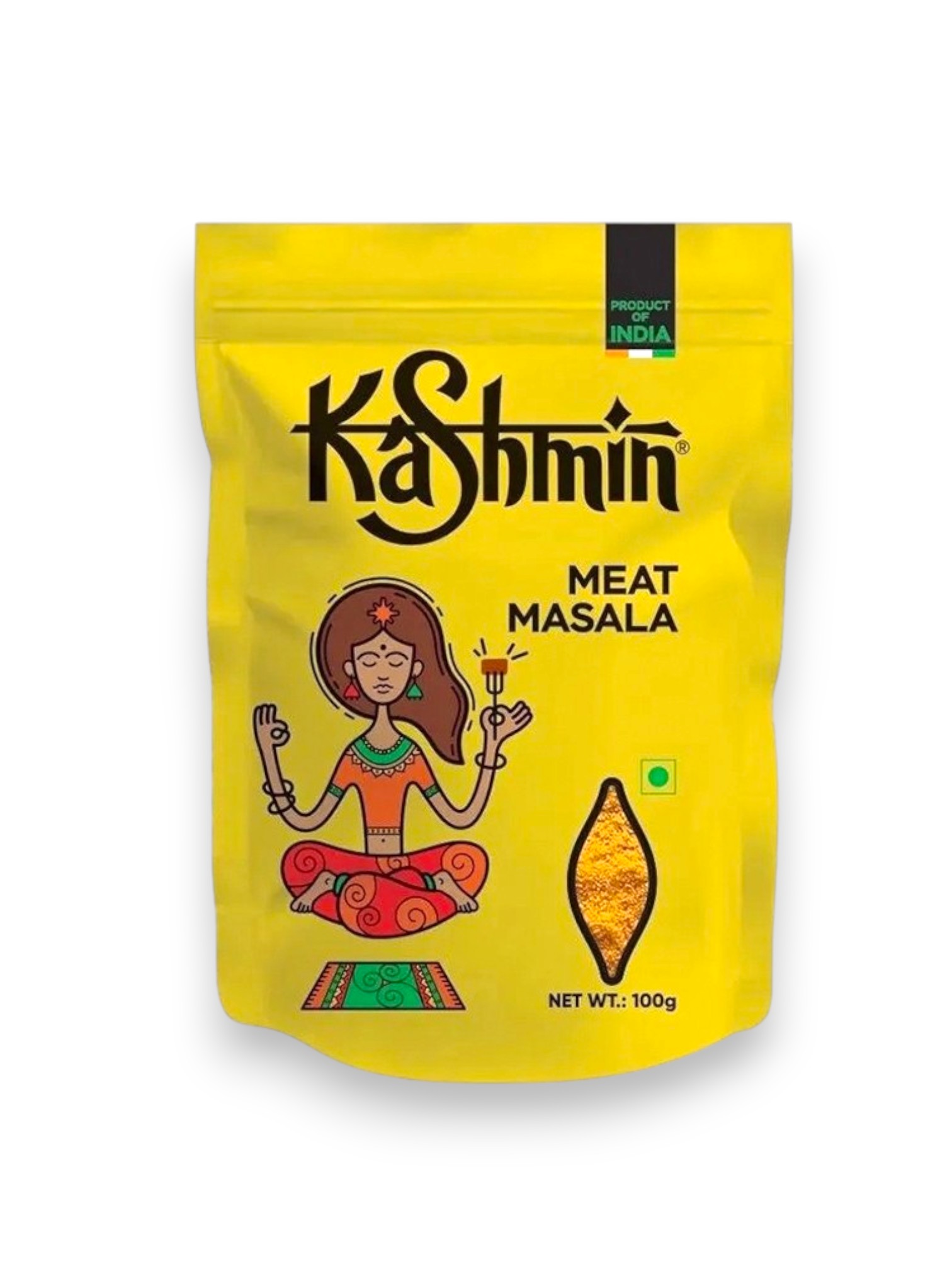 MEAT Masala, Kashmin (Масала ДЛЯ МЯСА, Кашмин), 100 г.