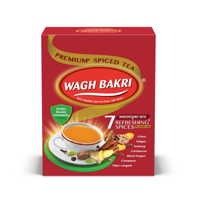 Premium SPICED TEA Wagh Bakri (Черный чай со специями, Вагх Бакри), 250 г.