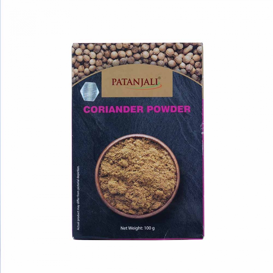 CORIANDER POWDER, Patanjali (КОРИАНДР МОЛОТЫЙ, Патанджали), 100 г.