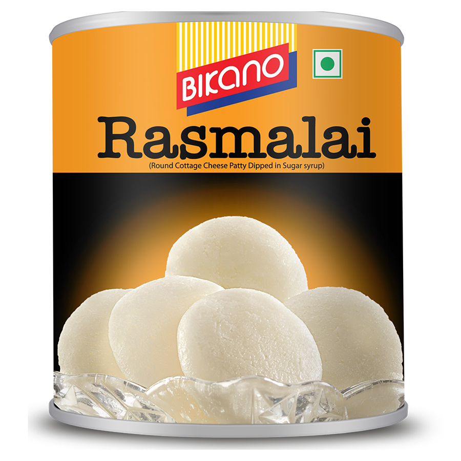 RASMALAI, Bikano (РАСМАЛАЙ творожные шарики в сахарном сиропе, Бикано), 1 кг.