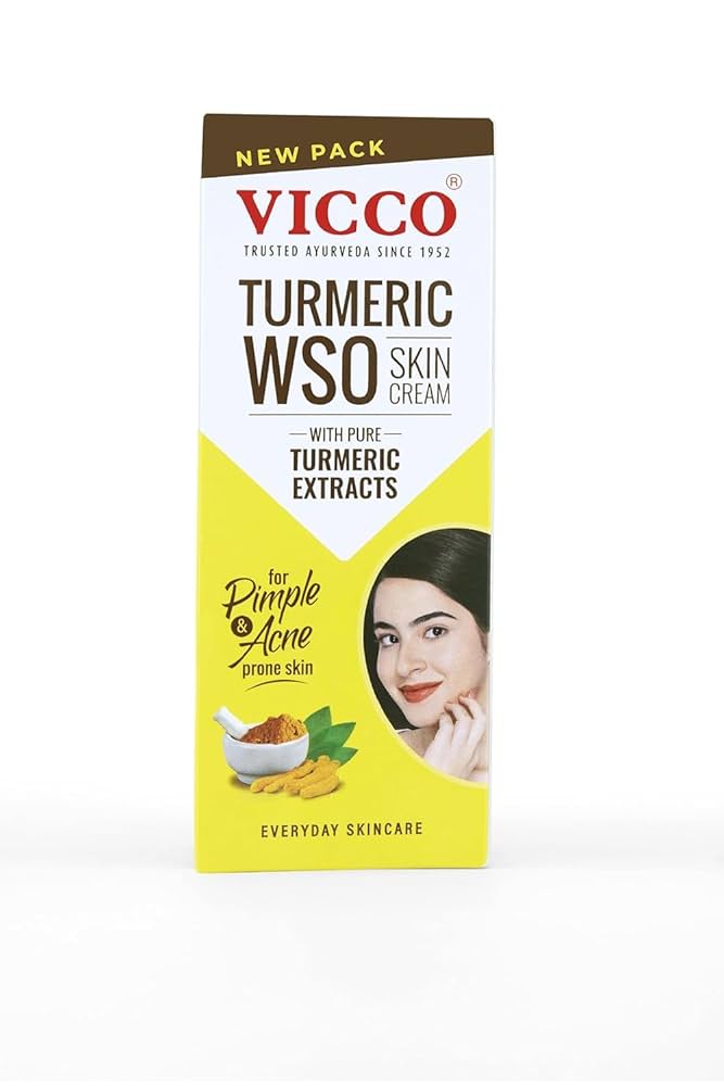 VICCO Turmeric WSO Cream Vicco lab. (Викко крем для кожи с куркумой), 30 г.