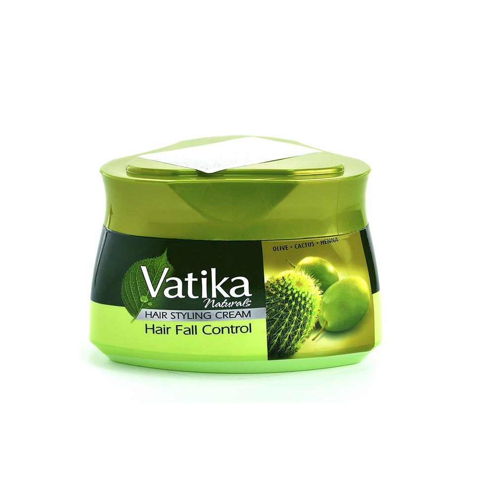 Vatika HAIR FALL CONTROL Styling Hair Cream, Dabur (Ватика КОНТРОЛЬ ВЫПАДЕНИЯ Крем для укладки волос, Дабур), 140 мл.