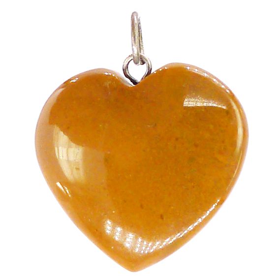 Подвеска СЕРДЕЧКО из камня FR0500-020A (3 см.), 1 шт.