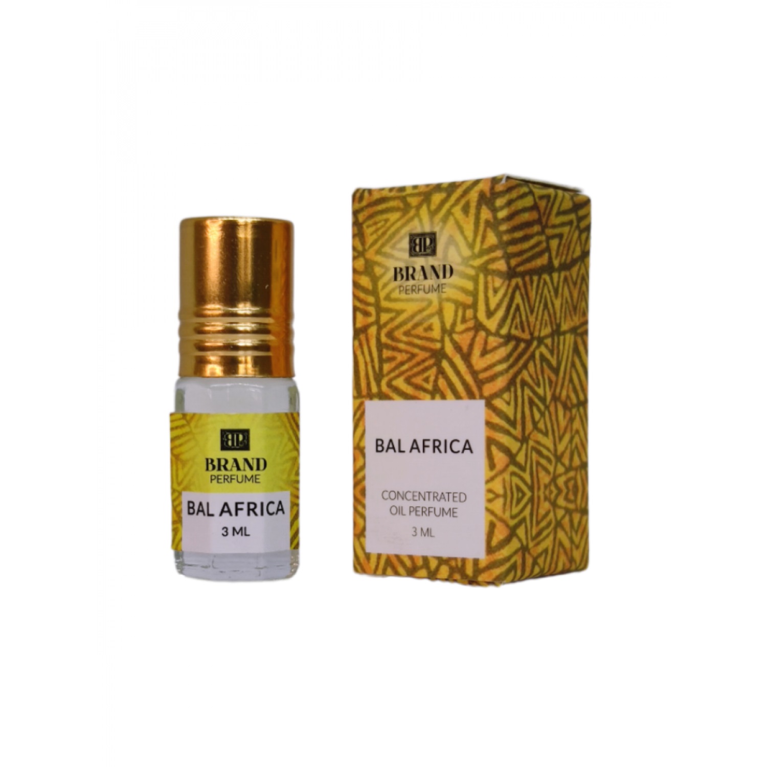 BAL AFRICA Concentrated Oil Perfume, Brand Perfume (Концентрированные масляные духи), ролик, 3 мл.
