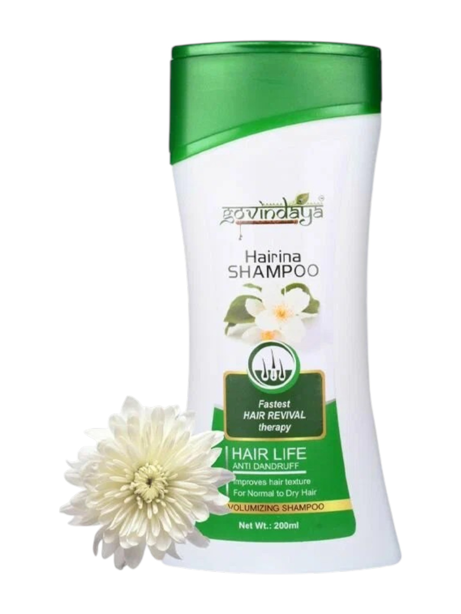 HAIRINA Shampoo, Govindaya (ХАЙРИНА шампунь для восстановления волос, Говиндая), 200 мл.