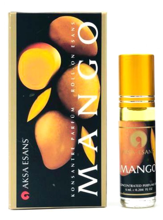 MANGO Concentrated Perfume Oil, Aksa Esans (МАНГО турецкие роликовые масляные духи, Акса Эсанс), 6 мл.