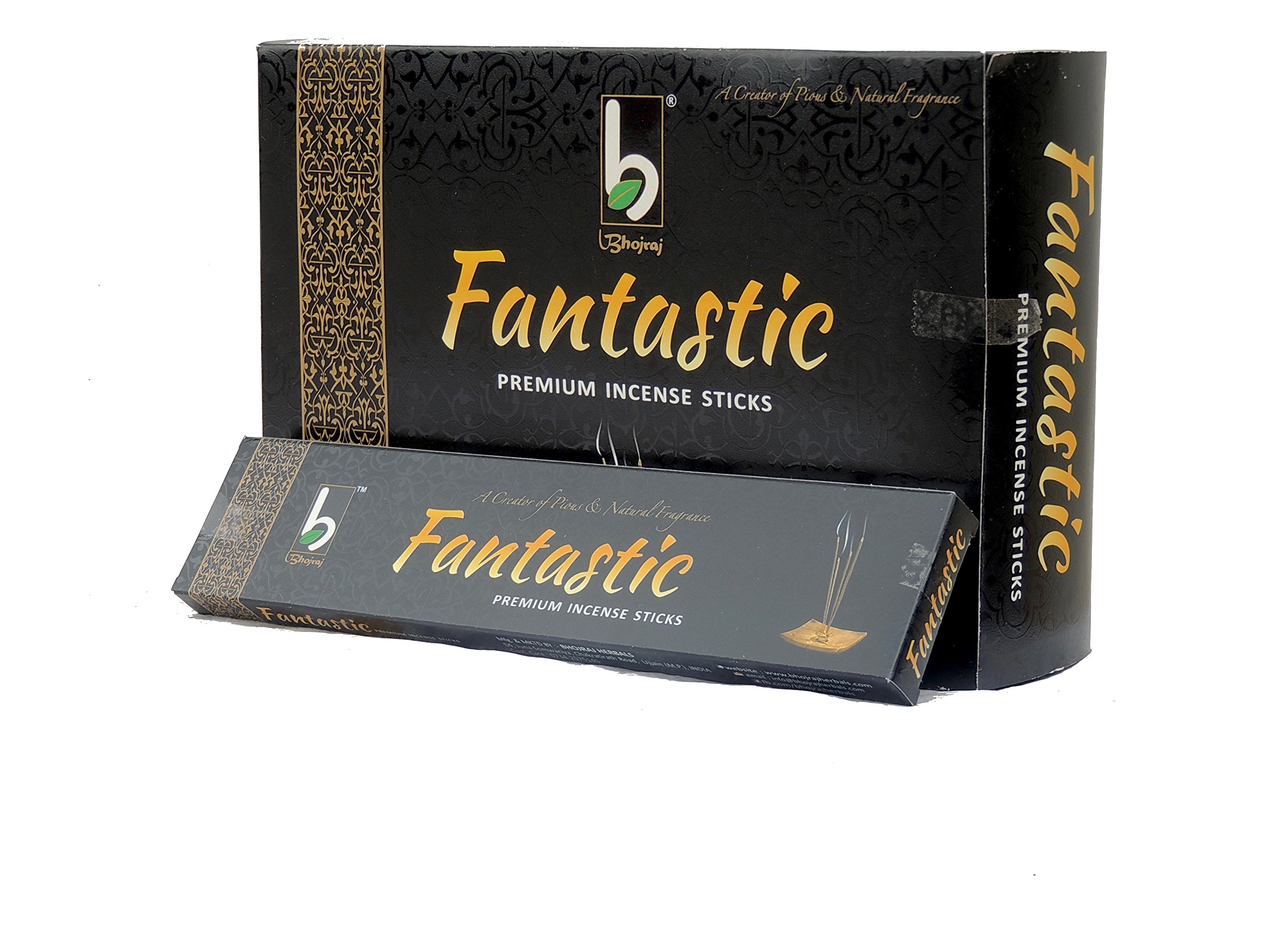 FANTASTIC Premium Incense Sticks, Bhojraj (ФАНТАСТИК премиальные благовония, Бходжрадж), 100 г.