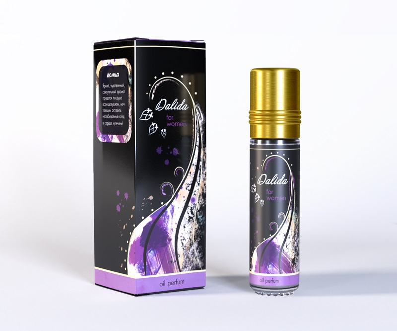 DALIDA for women, Shams Natural Oils (ДАЛИДА женские духи на основе масла, бергамот-корица), 10 мл.