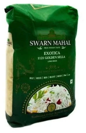EXOTICA 1121 GOLDEN SELLA The Finest Basmati Rice, Swarn Mahal (ЭКЗОТИКА 1121 ГОЛДЕН СЕЛЛА Басмати рис, Сварн Махал), 1 кг.