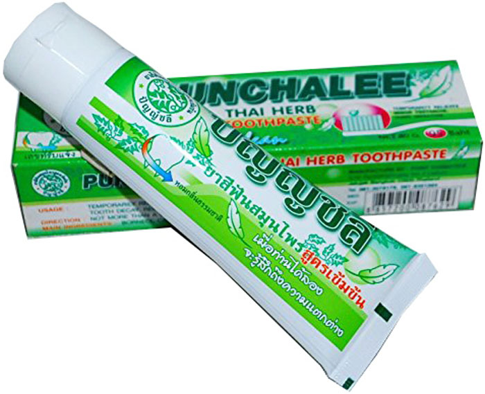 PUNCHALEE Thai Herb Toothpaste (ПАНЧАЛЕ тайская растительная зубная паста), тюбик, 35 г. - СРОК ГОДНОСТИ ДО 18 ЯНВАРЯ 2024 ГОДА
