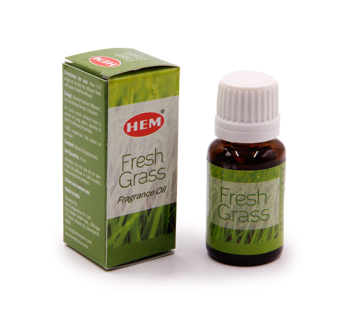 HEM Fragrance oil FRESH GRASS (Ароматическое масло СВЕЖАЯ ТРАВА, Хем), 10 мл.