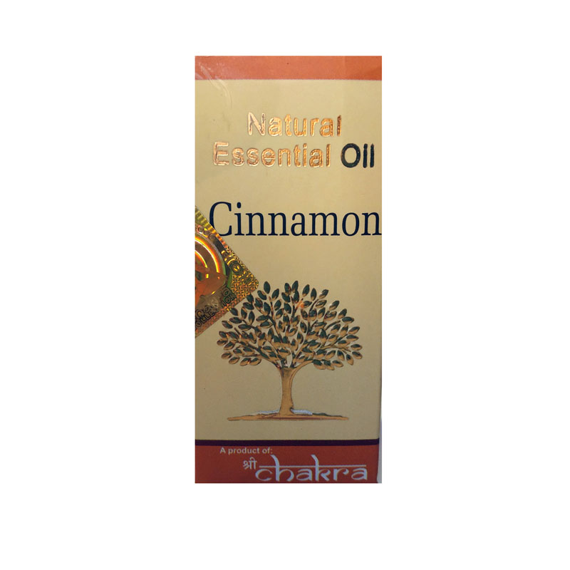 Natural Essential Oil CINNAMON, Shri Chakra (Натуральное эфирное масло КОРИЦА, Шри Чакра), 10 мл.