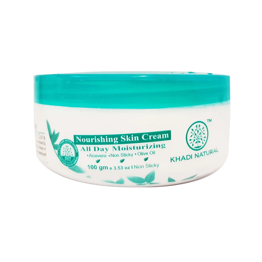 NOURISHING SKIN CREAM, Khadi Natural (ПИТАТЕЛЬНЫЙ КРЕМ ДЛЯ ЛИЦА, Кхади Нэчрл), 100 г.