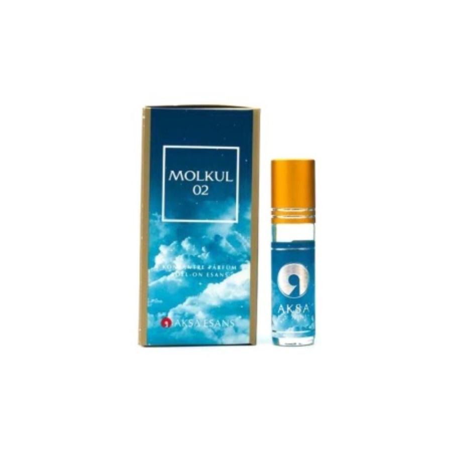 MOLKUL 02 Concentrated Perfume Oil, Aksa Esans (МОЛКУЛЬ 02 турецкие роликовые масляные духи, Акса Эсанс), 6 мл.
