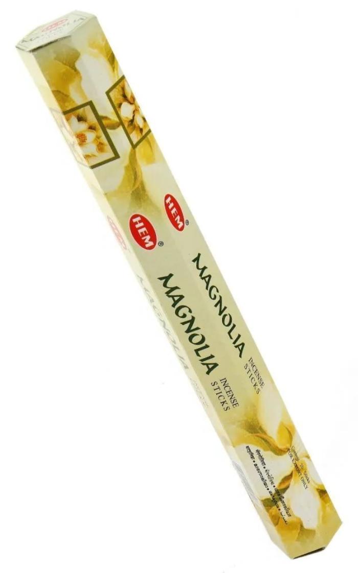 Hem Incense Sticks MAGNOLIA (Благовония МАГНОЛИЯ, Хем), уп. 20 палочек.