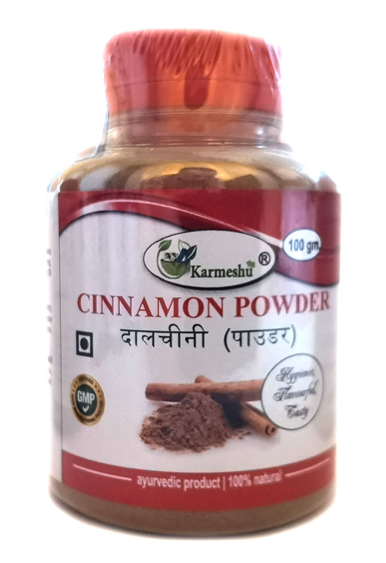 CINNAMON POWDER, Karmeshu (КОРИЦА МОЛОТАЯ, Кармешу), БАНКА 100 г.